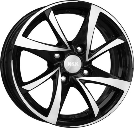Диск K&K Игуана 16x6.50 5x100 ET38 DIA67.10 АЛМАЗ ЧЕРНЫЙ Диск K&K Игуана 16x6.50 5x100 ET38 DIA67.10 АЛМАЗ ЧЕРНЫЙ