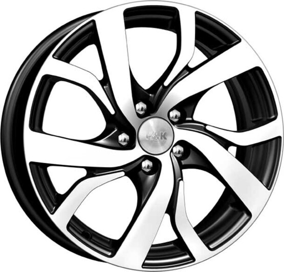 Диск K&K Палермо 15x6 5x100 ET38 DIA57.10 АЛМАЗ ЧЕРНЫЙ Диск K&K Палермо 15x6 5x100 ET38 DIA57.10 АЛМАЗ ЧЕРНЫЙ