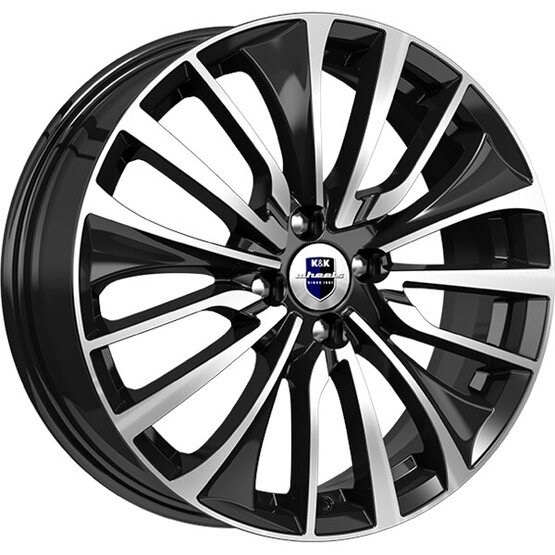 Диск K&K Flanker 17x6.50 4x100 ET45 DIA67.10 АЛМАЗ ЧЕРНЫЙ Диск K&K Flanker 17x6.50 4x100 ET45 DIA67.10 АЛМАЗ ЧЕРНЫЙ