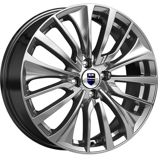 Диск K&K Flanker 17x6.50 4x100 ET45 DIA67.10 ДАРК ПЛАТИНУМ Диск K&K Flanker 17x6.50 4x100 ET45 DIA67.10 ДАРК ПЛАТИНУМ