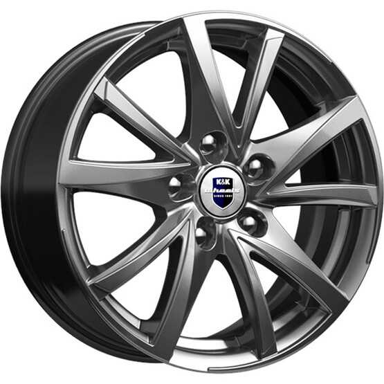 Диск K&K Игуана 15x6.50 4x100 ET35 DIA67.10 ДАРК ПЛАТИНУМ Диск K&K Игуана 15x6.50 4x100 ET35 DIA67.10 ДАРК ПЛАТИНУМ