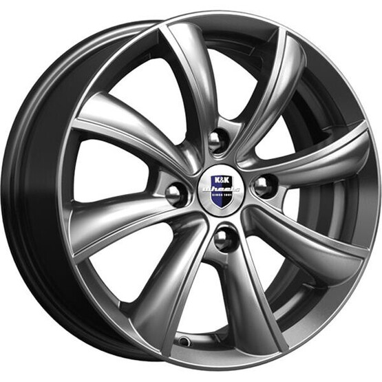 Диск K&K Бриз 15x6 4x100 ET45 DIA54.10 ДАРК ПЛАТИНУМ Диск K&K Бриз 15x6 4x100 ET45 DIA54.10 ДАРК ПЛАТИНУМ