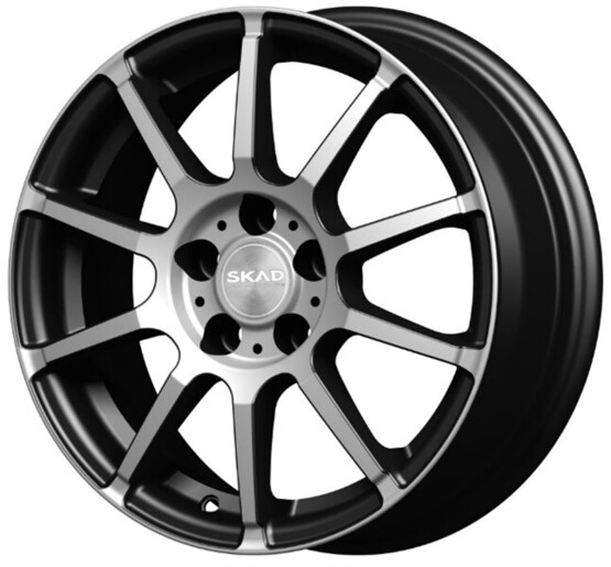 Диск Скад Акита 15x6 4x100 ET45 DIA67.10 АЛМАЗ Диск Скад Акита 15x6 4x100 ET45 DIA67.10 АЛМАЗ
