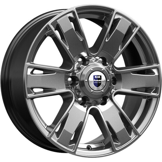 Диск K&K Севенна 17x7 6x139.70 ET38 DIA67.10 ДАРК ПЛАТИНУМ