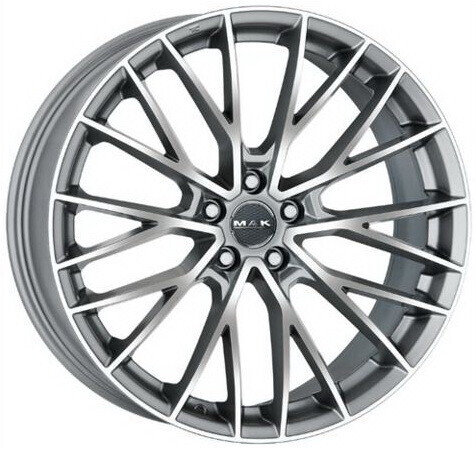 Диск Mak Speciale-D 21x10 5x112 ET42 DIA66.60 GRAPHITE MIRROR FACE Диск Mak Speciale-D 21x10 5x112 ET42 DIA66.60 GRAPHITE MIRROR FACE