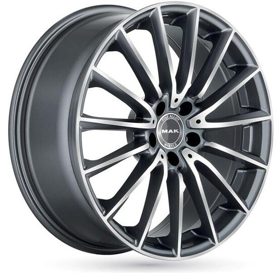 Диск Mak Komet 18x8 5x112 ET33 DIA66.60 GUNMETAL MIRROR FACE Диск Mak Komet 18x8 5x112 ET33 DIA66.60 GUNMETAL MIRROR FACE