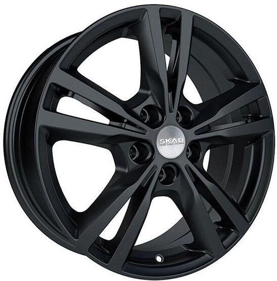 Диск Скад Мельбурн 17x7 5x108 ET50 DIA63.30 ЧЕРНЫЙ-БАРХАТ