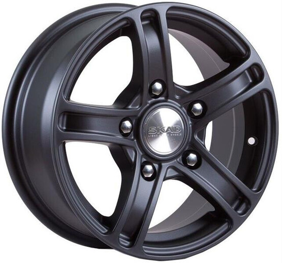 Диск Скад Трофи 15x6.50 5x139.70 ET40 DIA98 ЧЁРНЫЙ БАРХАТ