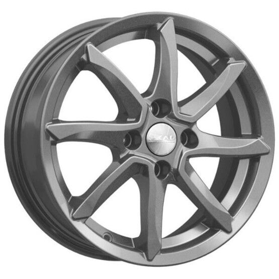 Диск Скад Осака 15x6 4x100 ET45 DIA67.10 ГРАФИТ Диск Скад Осака 15x6 4x100 ET45 DIA67.10 ГРАФИТ