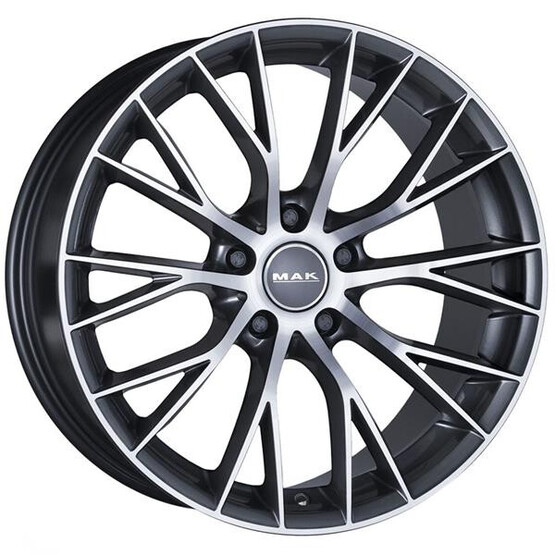 Диск Mak Munchen 20x8.50 5x120 ET25 DIA72.60 GUNMETAL MIRROR FACE Диск Mak Munchen 20x8.50 5x120 ET25 DIA72.60 GUNMETAL MIRROR FACE
