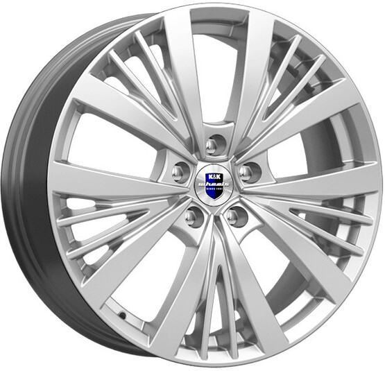 Диск K&K Марвел 19x7.50 5x114.30 ET45 DIA67.10 СИЛЬВЕР Диск K&K Марвел 19x7.50 5x114.30 ET45 DIA67.10 СИЛЬВЕР