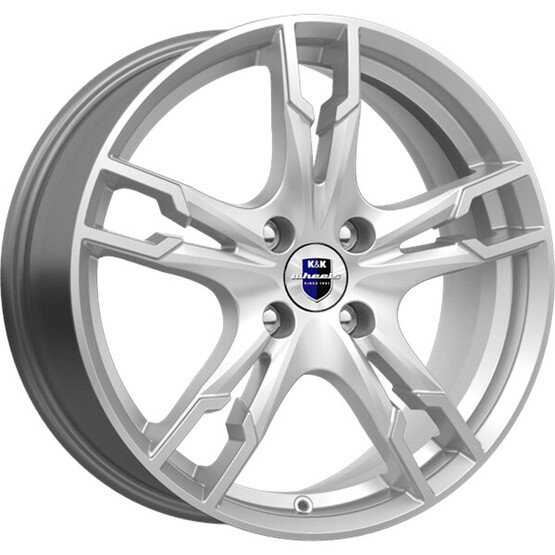 Диск K&K Солар 17x7 5x114.30 ET45 DIA67.10 СИЛЬВЕР Диск K&K Солар 17x7 5x114.30 ET45 DIA67.10 СИЛЬВЕР