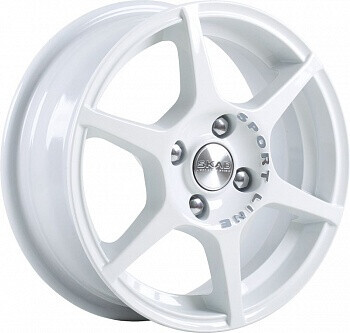 Диск Скад Ягуар 14x5.50 4x100 ET38 DIA67.10 АЛМАЗ-БЕЛЫЙ