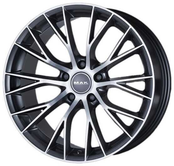 Диск Mak Munchen 18x8 5x120 ET20 DIA72.60 GUN METALLIC-MIRROR FACE Диск Mak Munchen 18x8 5x120 ET20 DIA72.60 GUN METALLIC-MIRROR FACE