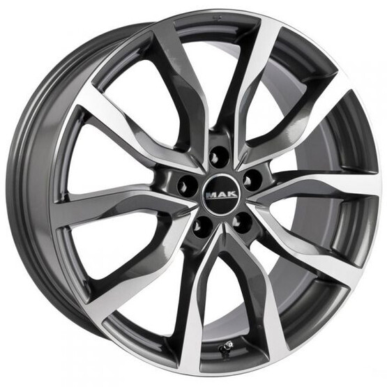 Диск Mak Highlands 19x8 5x120 ET38 DIA72.60 GUN METALLIC-MIRROR FACE Диск Mak Highlands 19x8 5x120 ET38 DIA72.60 GUN METALLIC-MIRROR FACE