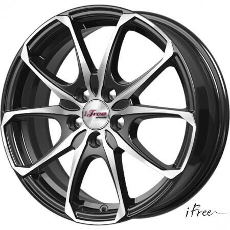 Диск Ifree Такеши 16x6 4x114.30 ET40 DIA67.10 БЛЭК ДЖЕК