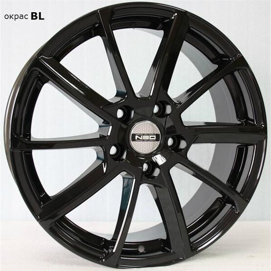 Диск Neo 648 16x6.50 5x114.30 ET45 DIA67.10 BL Диск Neo 648 16x6.50 5x114.30 ET45 DIA67.10 BL