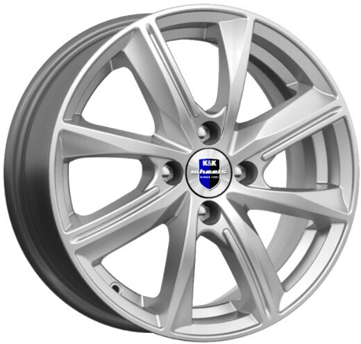 Диск K&K Арнар 15x6 4x100 ET35 DIA67.10 СИЛЬВЕР Диск K&K Арнар 15x6 4x100 ET35 DIA67.10 СИЛЬВЕР