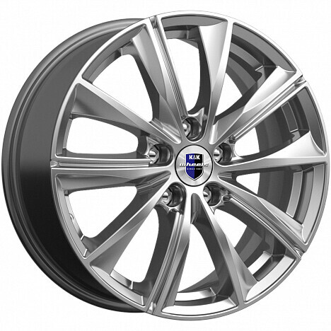 Диск K&K Арнар 15x6 4x100 ET45 DIA67.10 ДАРК ПЛАТИНУМ