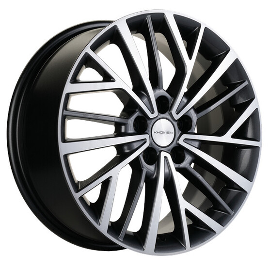 Диск Khomen 1717 17x7 5x110 ET40 DIA67.10 GRAY-FP Диск Khomen 1717 17x7 5x110 ET40 DIA67.10 GRAY-FP