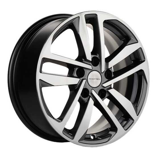 Диск Khomen 1612 16x6.50 5x112 ET46 DIA57.10 GRAY-FP Диск Khomen 1612 16x6.50 5x112 ET46 DIA57.10 GRAY-FP
