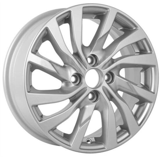 Диск K&K Кс882 15x6 4x100 ET37 DIA60.10 СИЛЬВЕР Диск K&K Кс882 15x6 4x100 ET37 DIA60.10 СИЛЬВЕР