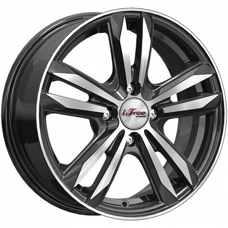 Диск Ifree Маскот 15x6 4x100 ET46 DIA54.10 БЛЭК ДЖЕК