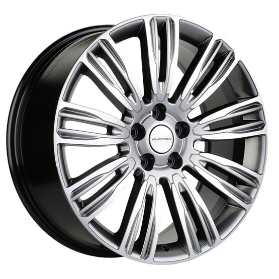 Диск Khomen 2004 20x8.50 5x120 ET45 DIA72.60 DARK CHROME Диск Khomen 2004 20x8.50 5x120 ET45 DIA72.60 DARK CHROME