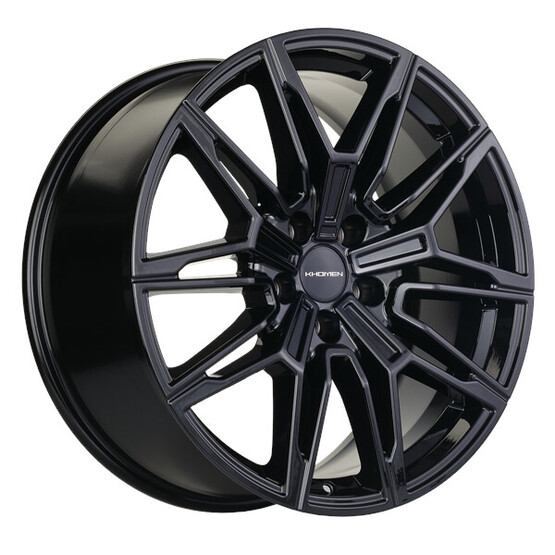 Диск Khomen 1904 19x8 5x112 ET28 DIA66 BLACK Диск Khomen 1904 19x8 5x112 ET28 DIA66 BLACK