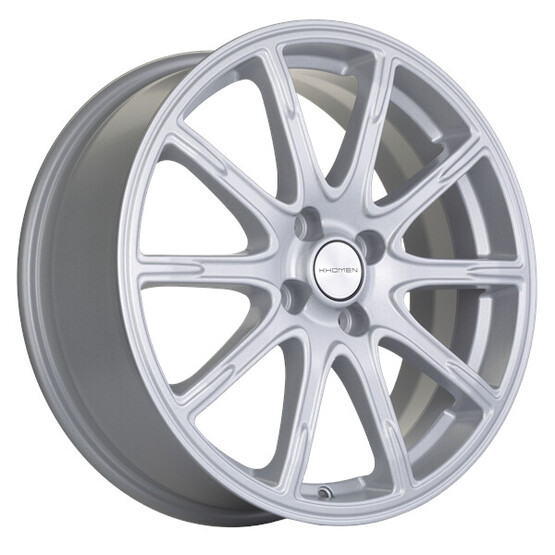 Диск Khomen 1707 17x6.50 4x100 ET50 DIA60.10 F-SILVER Диск Khomen 1707 17x6.50 4x100 ET50 DIA60.10 F-SILVER