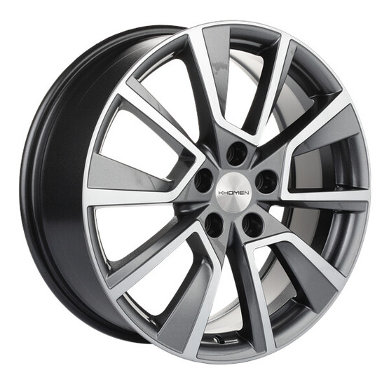 Диск Khomen 1802 18x7 5x114.30 ET50 DIA67.10 GRAY-FP Диск Khomen 1802 18x7 5x114.30 ET50 DIA67.10 GRAY-FP