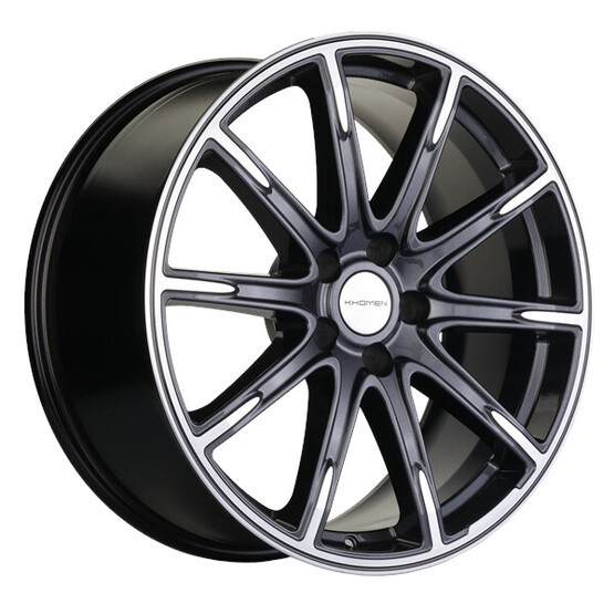 Диск Khomen 1903 19x8.50 5x112 ET46 DIA66.60 GRAY-FP Диск Khomen 1903 19x8.50 5x112 ET46 DIA66.60 GRAY-FP