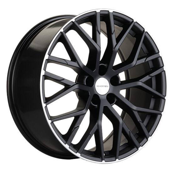 Диск Khomen 2005 20x8.50 5x112 ET33 DIA66.60 BLACK MATT MR Диск Khomen 2005 20x8.50 5x112 ET33 DIA66.60 BLACK MATT MR