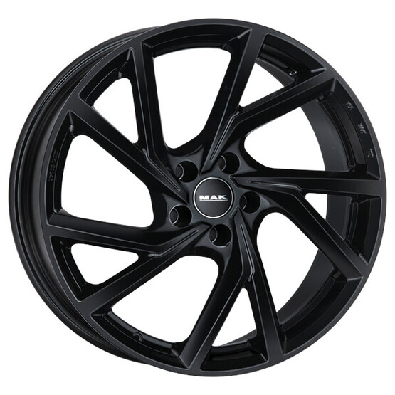 Диск Mak Kassel 17x7 5x108 ET42 DIA72.30 GLOSS BLACK Диск Mak Kassel 17x7 5x108 ET42 DIA72.30 GLOSS BLACK