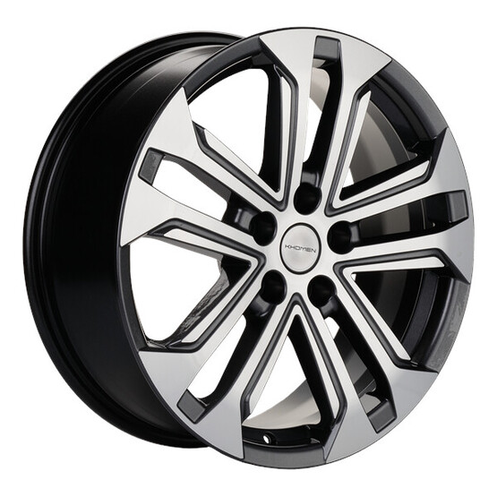 Диск Khomen 1803 18x7 5x112 ET43 DIA57.10 GRAY-FP Диск Khomen 1803 18x7 5x112 ET43 DIA57.10 GRAY-FP