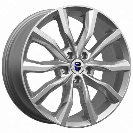 Диск K&K Портер 18x7.50 5x108 ET45 DIA67.10 ДАРК ПЛАТИНУМ
