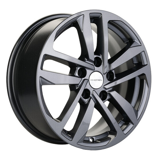 Диск Khomen 1612 16x6 5x110 ET45 DIA67 GRAY Диск Khomen 1612 16x6 5x110 ET45 DIA67 GRAY
