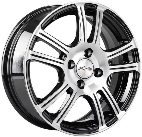 Диск X'trike X-105 15x6 4x114.30 ET44 DIA67.10 BK/FP