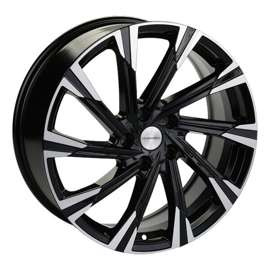 Диск Khomen 1901 19x7.50 5x114.30 ET38 DIA67.10 BLACK-FP Диск Khomen 1901 19x7.50 5x114.30 ET38 DIA67.10 BLACK-FP