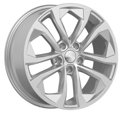 Диск Скад Тукан 17x7 5x114.30 ET35 DIA60.10 TOYOTA SILVER Диск Скад Тукан 17x7 5x114.30 ET35 DIA60.10 TOYOTA SILVER
