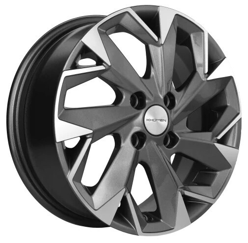 Диск Khomen 1402 14x5.50 4x100 ET43 DIA67.10 GRAY-FP Диск Khomen 1402 14x5.50 4x100 ET43 DIA67.10 GRAY-FP