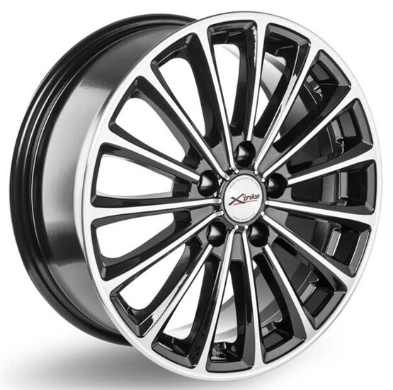 Диск X'trike X-136 17x7 5x108 ET33 DIA60.10 BK/FP