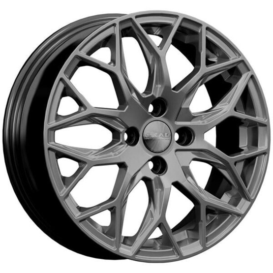 Диск Скад Фабиан 16x6 4x100 ET37 DIA60.10 ГРАФИТ Диск Скад Фабиан 16x6 4x100 ET37 DIA60.10 ГРАФИТ