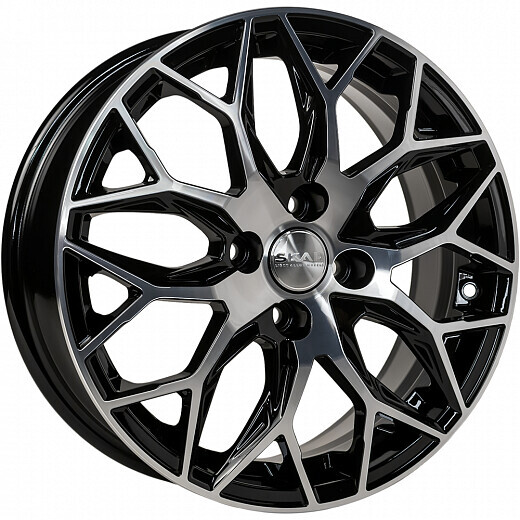 Диск Скад Фабиан 16x6 4x100 ET47 DIA54.10 АЛМАЗ Диск Скад Фабиан 16x6 4x100 ET47 DIA54.10 АЛМАЗ
