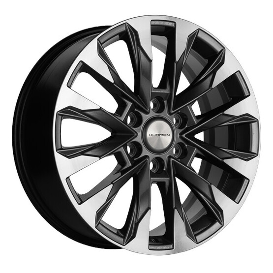 Диск Khomen 2010 20x8 6x139.70 ET36 DIA100.10 GRAY-FP Диск Khomen 2010 20x8 6x139.70 ET36 DIA100.10 GRAY-FP