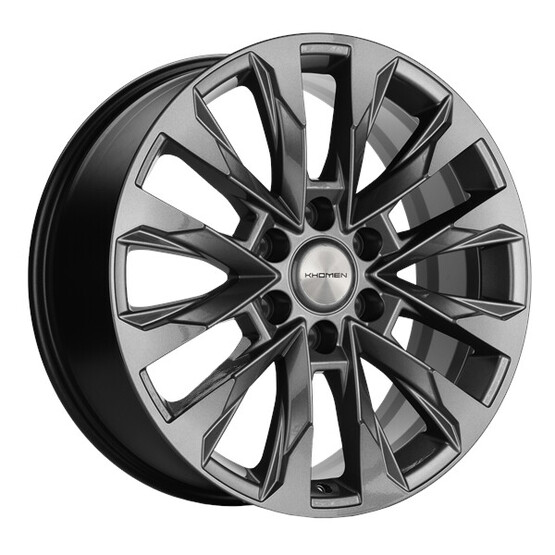 Диск Khomen 2010 20x8 6x139.70 ET38 DIA67.10 GRAY Диск Khomen 2010 20x8 6x139.70 ET38 DIA67.10 GRAY