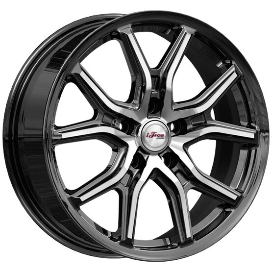 Диск Ifree Страйк 17x6.50 5x114.30 ET37 DIA66.60 БЛЭК ДЖЕК Диск Ifree Страйк 17x6.50 5x114.30 ET37 DIA66.60 БЛЭК ДЖЕК
