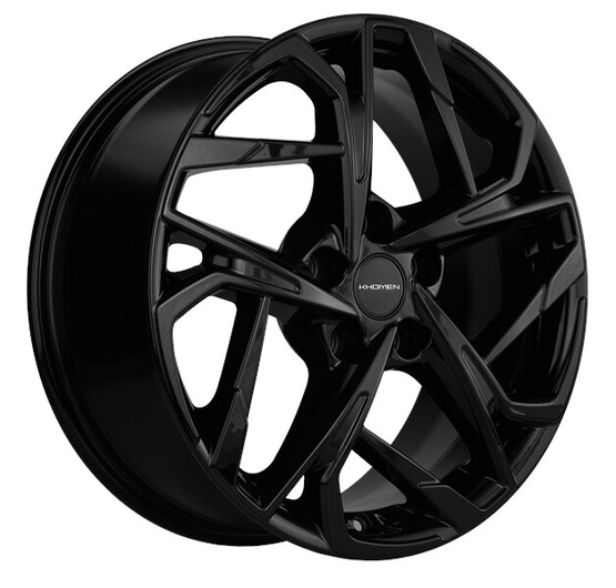 Диск Khomen 1716 17x7 5x114.30 ET48 DIA56.10 BLACK Диск Khomen 1716 17x7 5x114.30 ET48 DIA56.10 BLACK