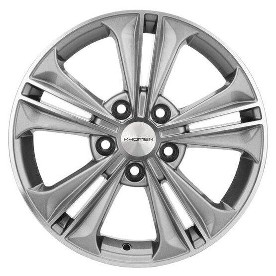 Диск Khomen 1603 16x6 5x114.30 ET43 DIA67.10 G-SILVER-FP