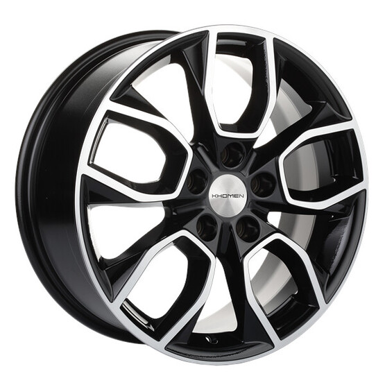 Диск Khomen 1713 17x7 5x114.30 ET47 DIA67.10 BLACK-FP Диск Khomen 1713 17x7 5x114.30 ET47 DIA67.10 BLACK-FP